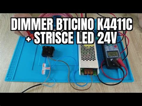 Dimmer Bticino Living Now K4411C Funziona Con Strisce LED 24V YouTube