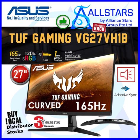 ALLSTARS We Are Back PROMO ASUS VG27VH1B TUF Gaming Monitor 27 Inch