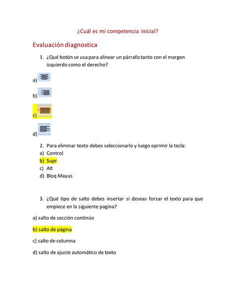 Mi Competencia Inicial De Word PDF