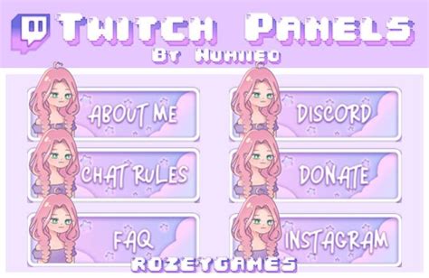 Design And Draw Twitch Chibi Panels By Numiieo Fiverr