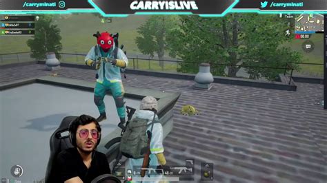 Carryminati Full Bakchodi On Live Stream Pubg Live Stream Pubg Game