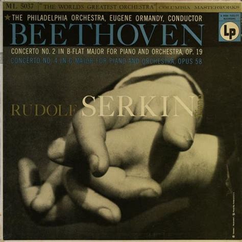 Serkin Rudolf Beethoven Piano Concertos No 2 No 4 Philadelphia O