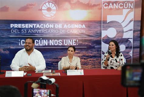 ANUNCIA ANA PATY PERALTA EVENTO POR 53 ANIVERSARIO DE CANCÚN Jaime