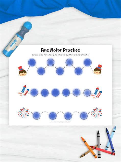 Free Printable Th Of July Do A Dot Printables