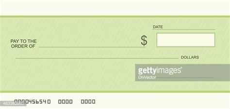 Blank cheque vector image & clipart | Royalty Free