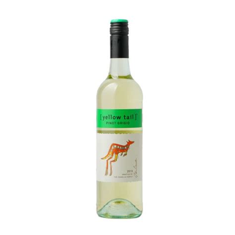 Yellow Tail Pinot Grigio 75cl The Vineyard Wine Cellar And Bottle