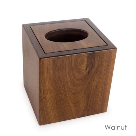 Solid Wood Tissue Box Cover