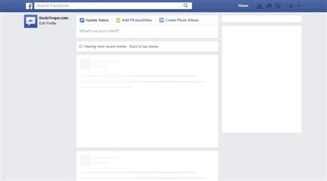 Blank Facebook Page | Template Business