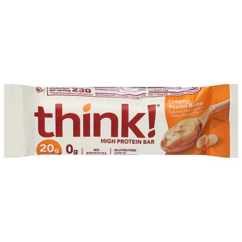 Save On Think High Protein Bar Creamy Peanut Butter Gluten Free Order