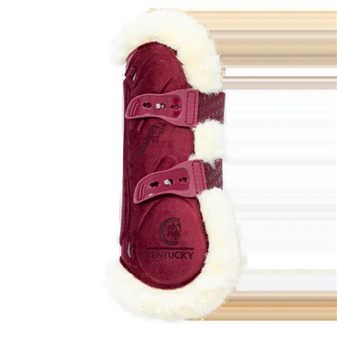 Sheepskin Tendon Boots Bamboo Elastic Velvet Tackshop