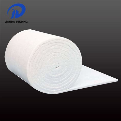 White 1260c Ceramic Fibers Blanket For Thermal Equipment China