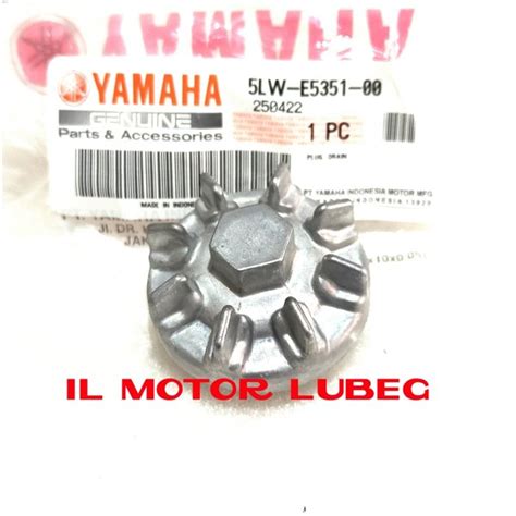 Jual Tutup Pembuangan Oli Mesin Bawah Plug Drain Ori Asli Yamaha Mio