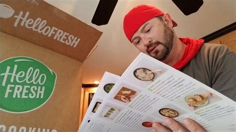 Hello Fresh Unboxing Food Delivery Service YouTube