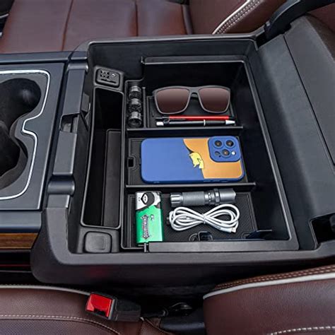 TOPINSTALL Full Size New Center Console Tray Compatible With 2014 2018