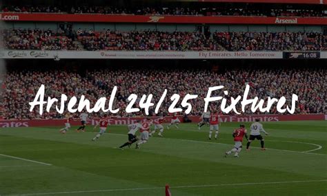 Arsenal Key Fixtures