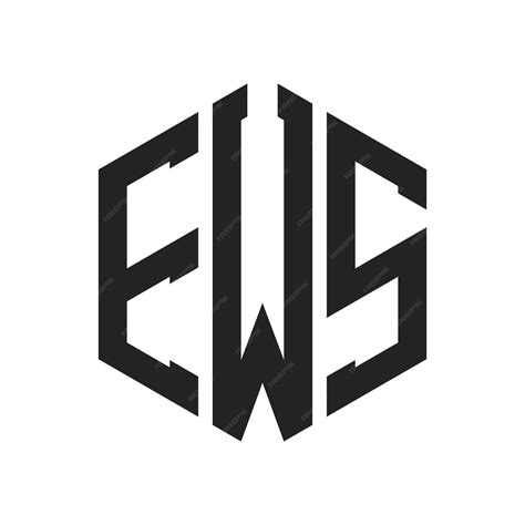 Premium Vector Ews Logo Design Initial Letter Ews Monogram Logo Using