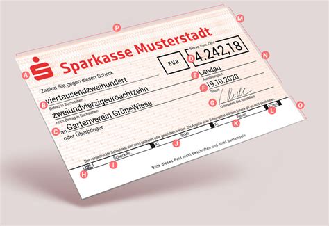 Sparkassenscheck Wenns Um Spenden Geht