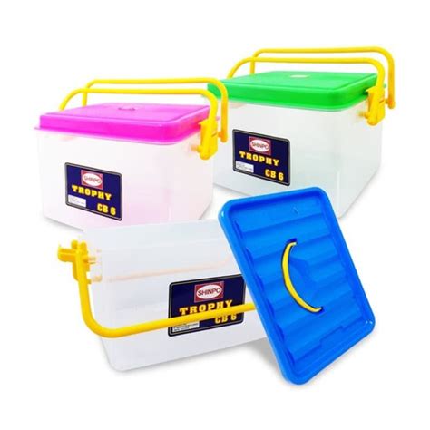 Jual Trophy Container Box Kotak Handle Pegangan Cb Liter Shinpo