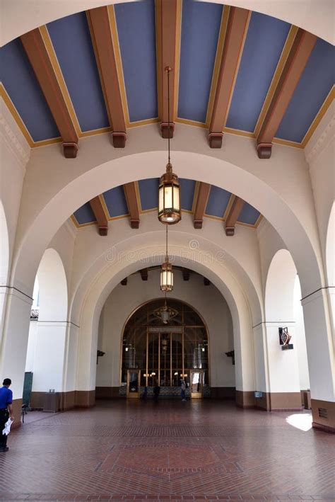 Los Angeles Union Station Editorial Image Image Of Palm 151373015