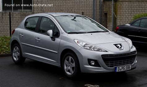 2009 Peugeot 207 Facelift 2009 1 4 VTi 95 Hp Technical Specs