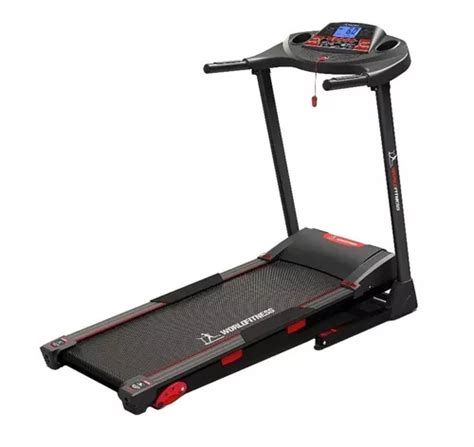 Cinta De Correr Eléctrica World Fitness 525classicdh 220v Color Negro