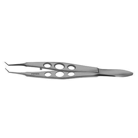 Mcpherson Tying Forceps Long Model Angled With Platform S