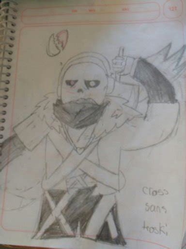 Dibujo De Cross Sans Undertale Espa Ol Amino