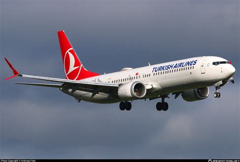 Tc Lyc Turkish Airlines Boeing 737 9 Max Photo By Andreas Fietz Id 1408860