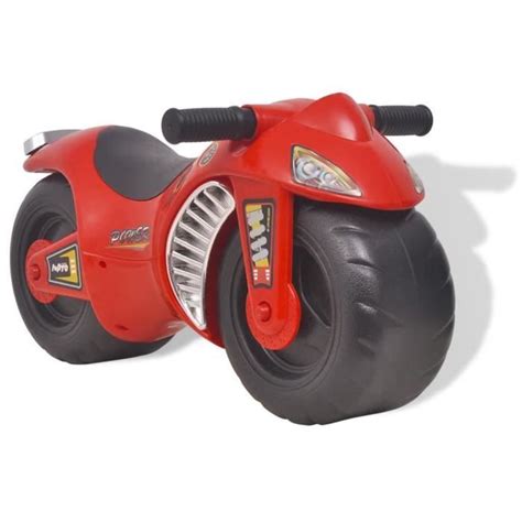 Moto Chevaucher Enfant Plastique Rouge Cdiscount Jeux Jouets