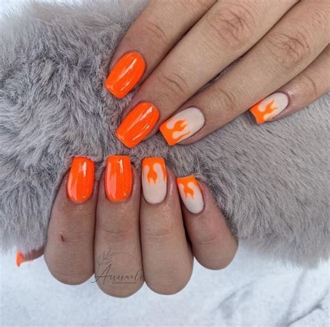 Tuyển Chọn 200 Mẫu Nail Designs Orange được Yêu Thích Nhất