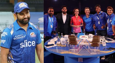 Wpl 2023 Auction Mi Captain Rohit Sharma Congratulates Mumbai Indians