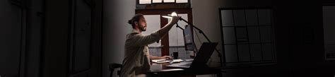 Adjustable Desk Lamps - Multi-Pivot + Dimmable LED Lighting | Lume Cube