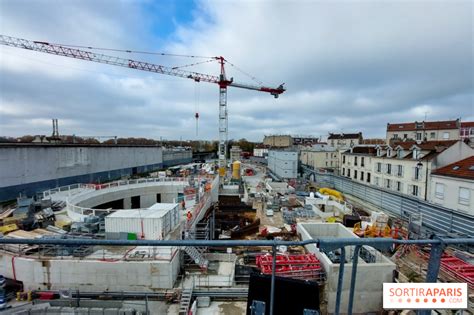 Le Grand Paris Express on a visité le chantier de la gare Saint Maur