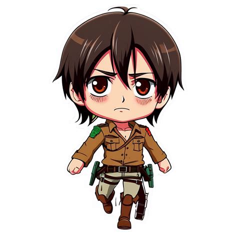 Download Eren Yeager Chibi Version Png 94 | Wallpapers.com