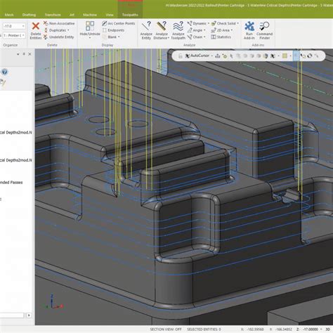 Whats New In Mastercam 2022 Waterline And Blend 3d Finishing Toolpaths