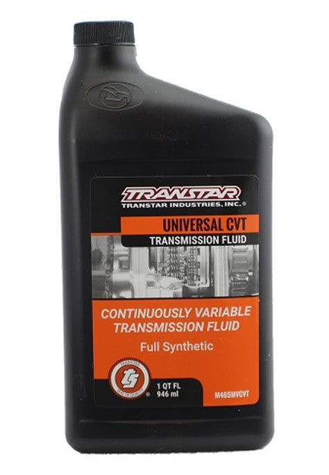 UNIVERSAL CVT TRANSMISSION FLUID 32oz SYNTHETIC BY TRANSTAR ...