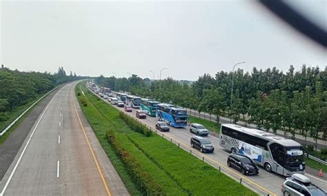 Tol Cipali Terapkan One Way Di Kilometer Hingga Okezone News