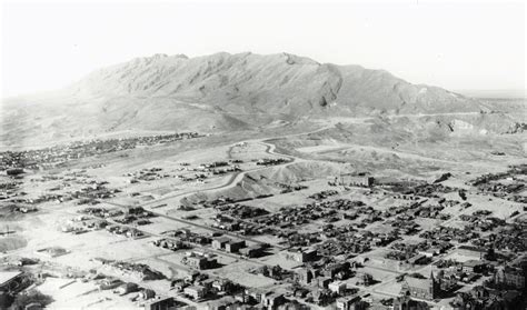 Aerial View Of El Paso Texas 1937 Digie