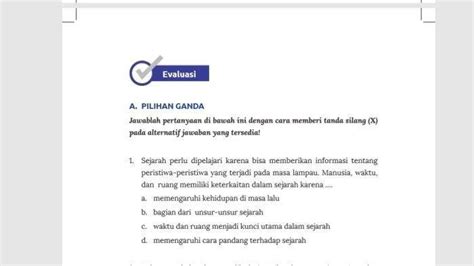 Kunci Jawaban Ips Kelas Halaman Kurikulum Merdeka Soal Pilihan