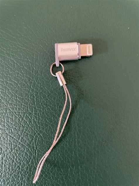 REMAX Visual RA-USB2 Micro USB to Lightning Adapter, Computers & Tech ...
