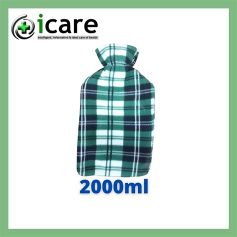 Extra Comfort Hot Water Bag With Cover 2000ml Shopee Malaysia