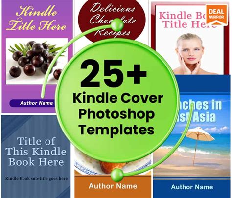 25 Kindle Books Cover Templates Pack