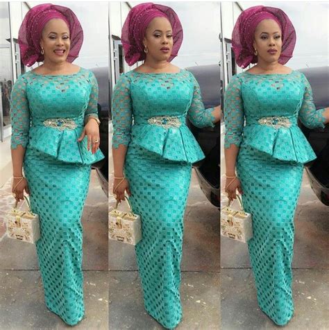 Lovely Ankara Skirt And Blouse Style Dezango Nigerian Lace Dress