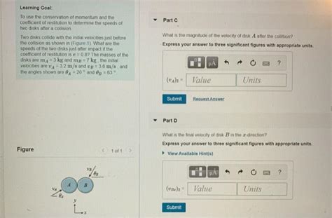 Solved Part A Learning Goal To Use The Conservation Of Chegg