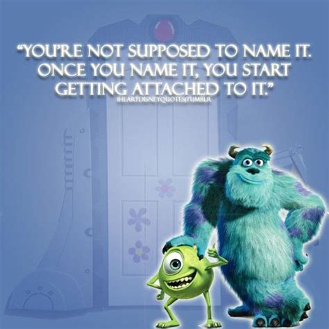 I ♥ Disney Quotes Disney Quotes Monsters Inc Quotes Disney Monsters