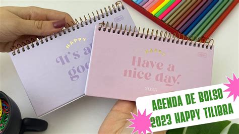 Agenda De Bolso Happy Tilibra Schuster Papelaria Papelaria