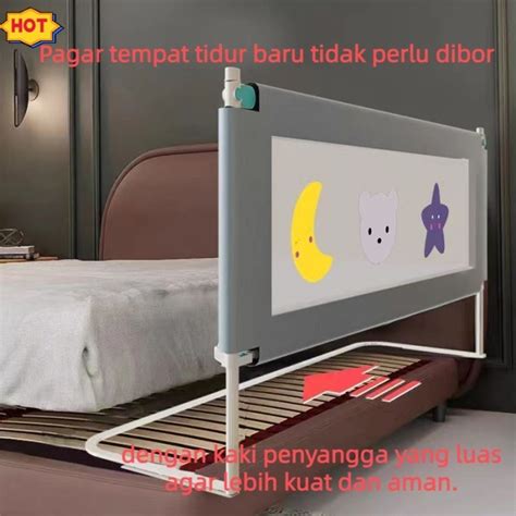 Jual Safety Baby Bedrail Bed Rail Pengaman Pembatas Pagar Kasur Anak