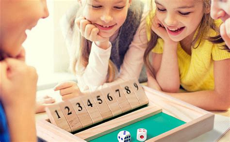 Eachhaha Shut The Box Er Klassisches W Rfelspiel Aus Holz