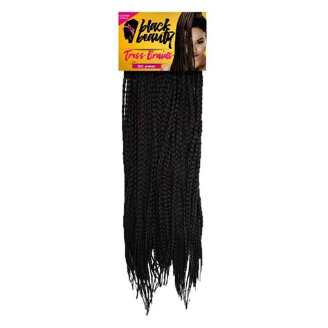 Fibra Tress Braids Cor 2 Black Beauty 300G Submarino