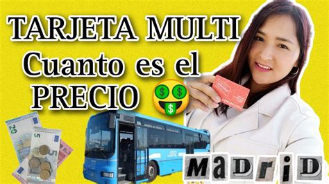 TARJETA DE TRANSPORTE PÚBLICO MULTIUSO EN Madrid Movilidad y